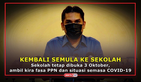 Pembukaan sekolah mengikut fasa