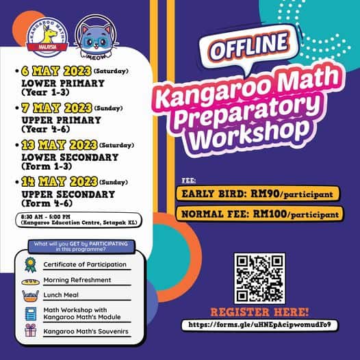 Kangaroo Math Preparatory Workshop